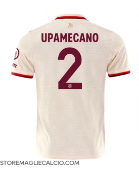 Bayern Munich Dayot Upamecano #2 Maglia Gara Terza Repliche 2024-25